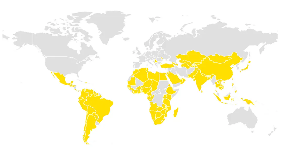 Countries in which Exness is Available