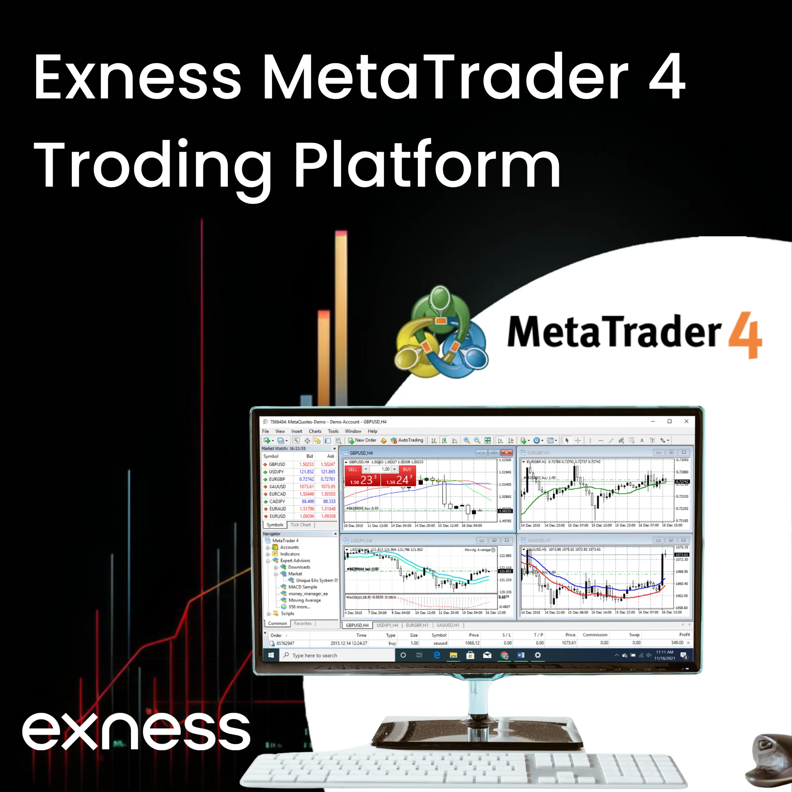 Download Exness MetaTrader 4