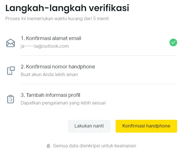 Proses Verifikasi Akun Exness