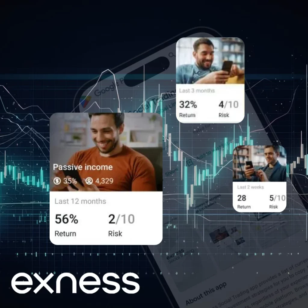 How Exness Social Trading App Works