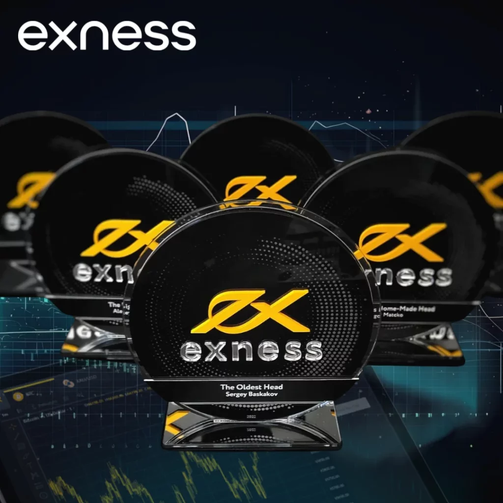 Exness has received numerous awards and recognition