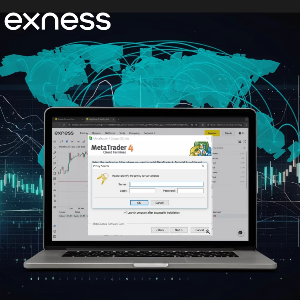 Exness Proxy Server